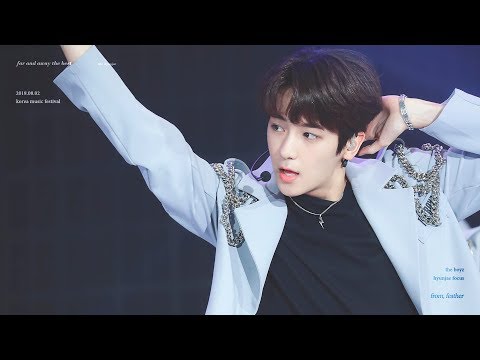180802 KOREA MUSIC FESTIVAL LOVE ME RIGHT 더보이즈 현재 FOCUS 직캠 Multi ver.