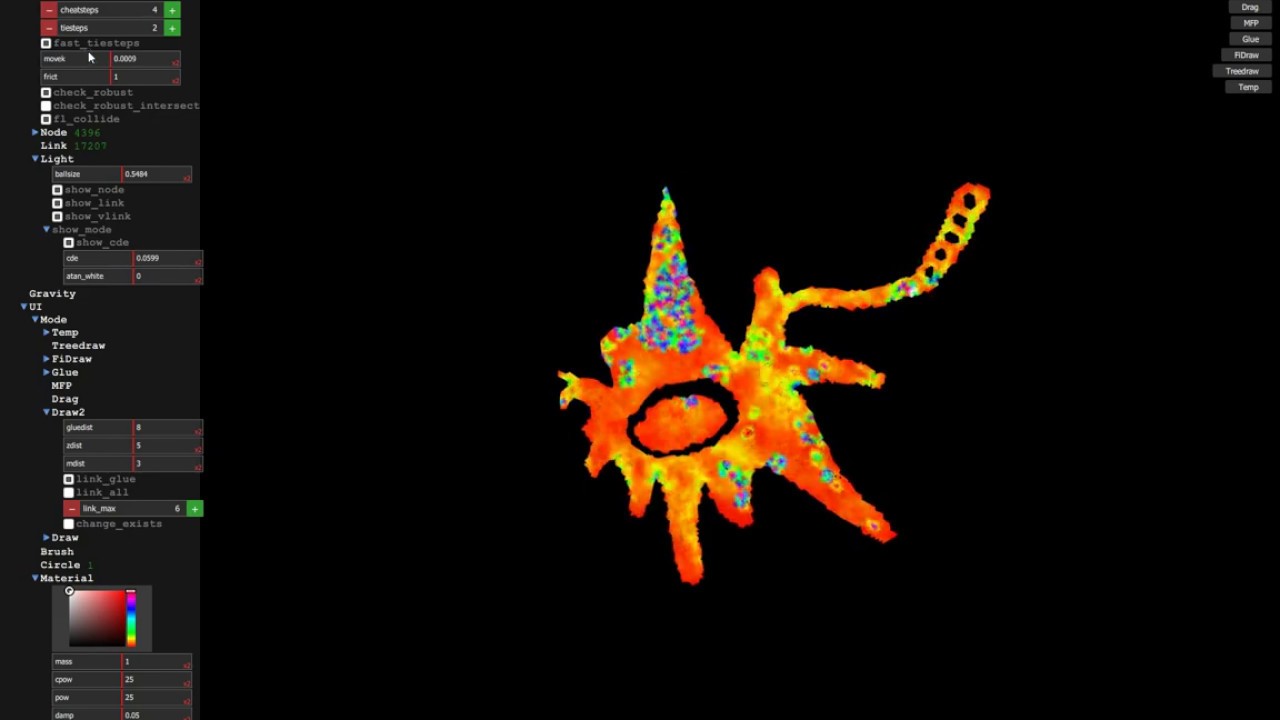 SST: bio-mechanical drawing