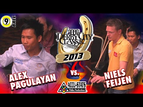 9-Ball - NEILS FEIJEN vs ALEX PAGULAYAN - 2013 Derby City Classic 9-Ball