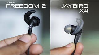 Jaybird X4 vs Jaybird Freedom 2 - Bluetooth Headphones Comparison