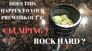 LifeHack : HOW TO FIX YOUR PREWORKOUT (CLUMPING/HARDNESS)