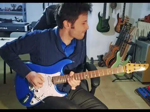 Vivere - Vasco Rossi guitar solo by Leo Di Leo