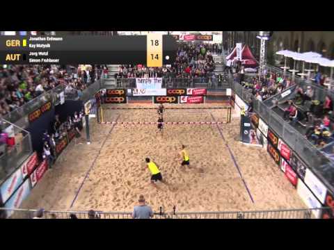 Erdmann/Matysik (GER) - Wutzl/Frühbauer (AUT) - Coop Beachtour Full Match 25.04.2015