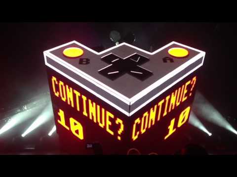 deadmau5 - Insert Coins To Continue + GAME VISUALS Live @ c-halle berlin 2012