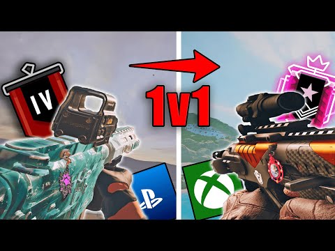 I 1v1'd Every Console Rank in Rainbow Six Siege....