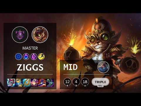 Ziggs Mid vs Yasuo - EUW Master Patch 11.16