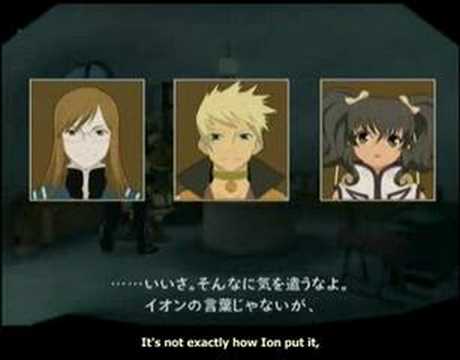 To cure Gynophobia~ Tales of the Abyss skit subbed.