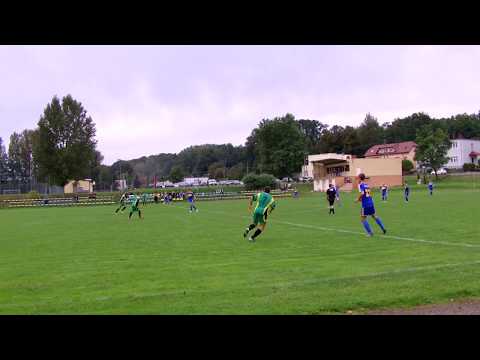 Zawisza Dolsk 6-1 Pogrom Luboń 16.09.17 skrót