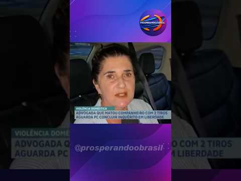 MULHER SE ENTREGA APÓS MATAR MARIDO A TIROS EM POÇOS DE CALDAS; DIZ TER AGIDO APÓS ANOS DE VIOLÊNCIA