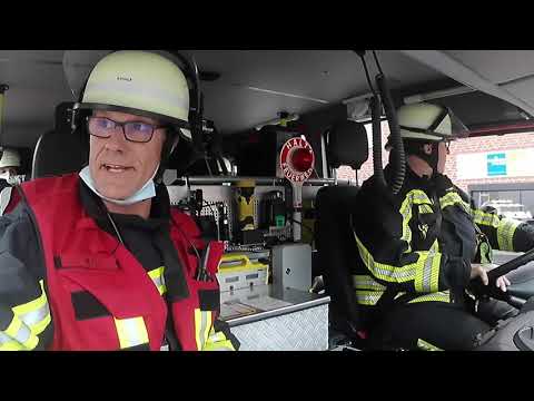 Einsatzübung der Freiwilligen Feuerwehr Buchholz