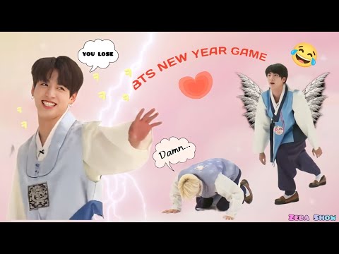 #1 "BTS New year special game" // funny Hindi Dubbing 😂 // RUN EP - 40 // ZEBA SHOW 💜