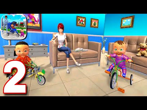 Twin Baby Mother Simulator 3D - Naughty Baby Pranks On Mother Gameplay Walkthrough Part 2