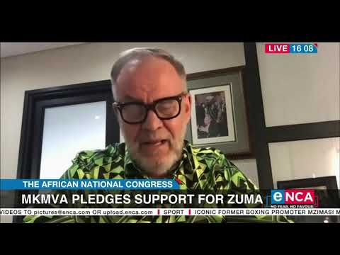 The African National Congress MKMVA pledges support for Zuma