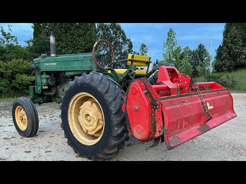 6ft Tiller on John Deere 40