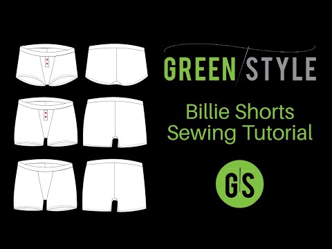 Greenstyle Billie Shorts Sewing Tutorial