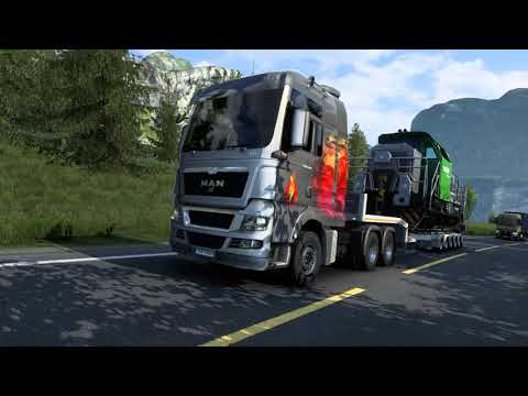 ETS 2 1.46 Open Beta - Quick test of the new driveshaft torque option
