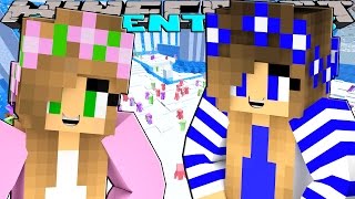 MINECRAFT Little Carly-MORPH HIDE & SEEK w/Little Kelly