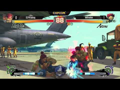 USFIV:EG PR Balrog vs Infiltration - CEO2014 - Capcom Pro Tour Top 16