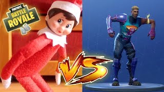 ELF ON THE SHELF caught dancing to the FORTNITE DANCE CHALLENGE!!