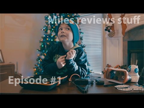 Miles Reviews Stuff Episode #1 (A 6 year old reviewing tech)