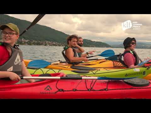 French Summer Camp for Teens in Annecy video