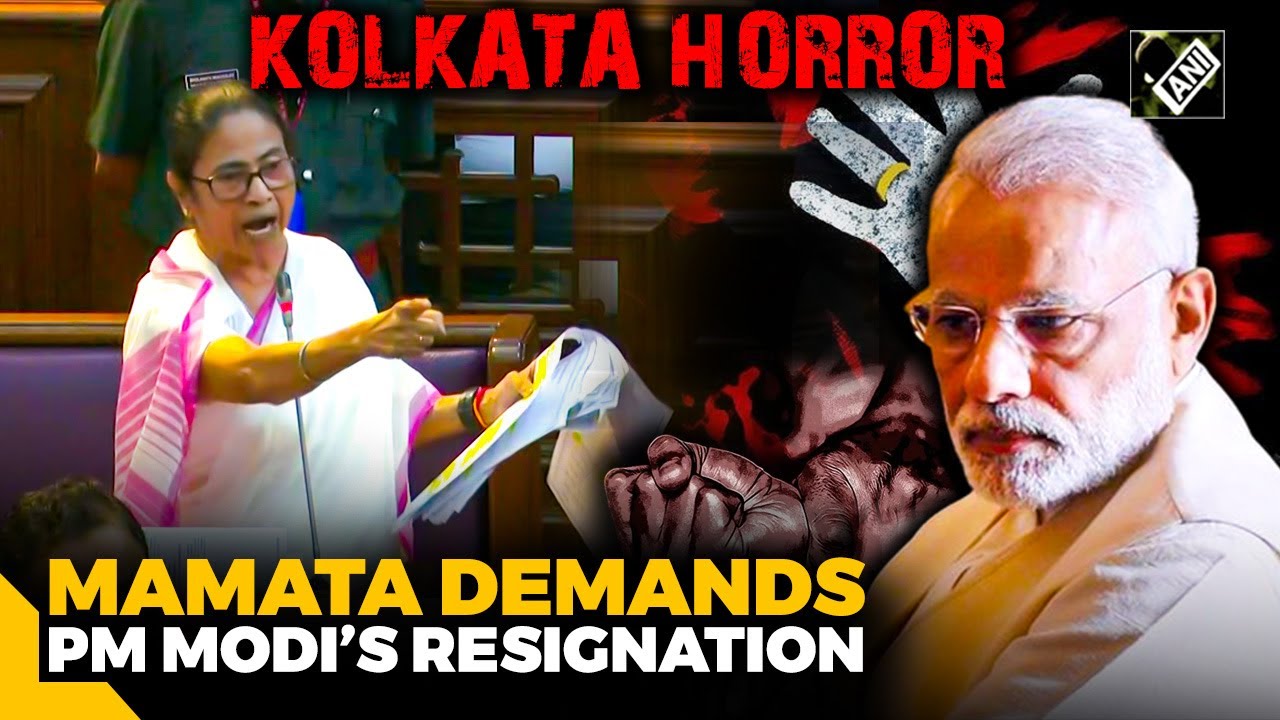 Mamata Banerjee demands PM Modi’s resignation amid uproar in Bengal Assembly over Kolkata horror
