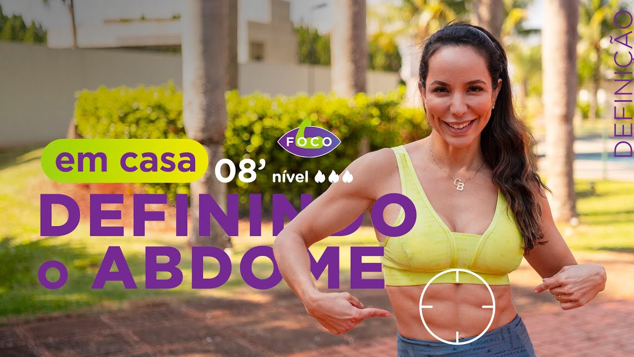 Getting rid of your belly pouch in just a few minutes - abdominal training - Carol Borba