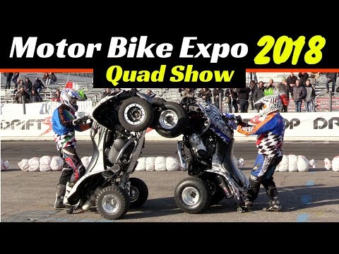 Motor Bike Expo Verona 2018 - Quad Stunt Show by MDSS