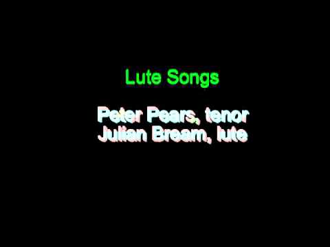 Peter Pears - Lute Songs