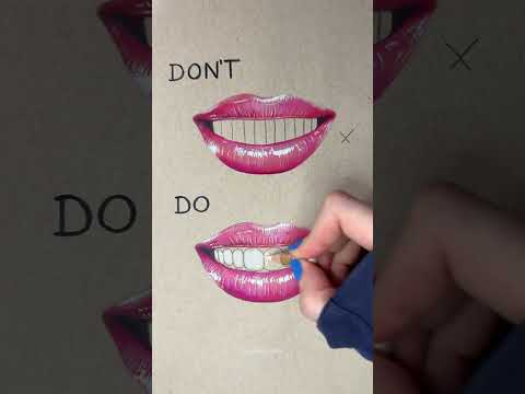 How to draw ✨JUICY LIPS✨ like a PRO💅😚| JULIA GISELLA