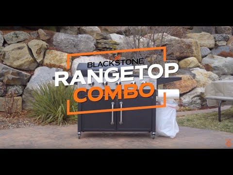 Introducing the ALL-NEW Blackstone Range Top Combo with BONUS FRYER!