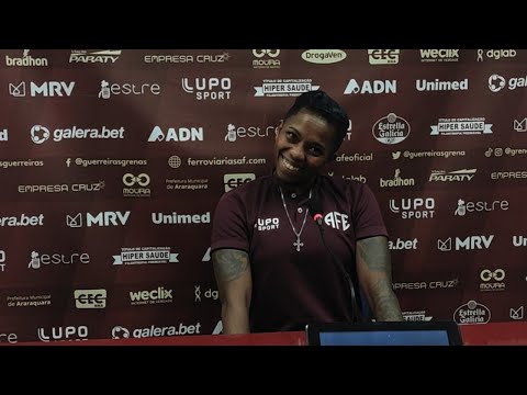 Coletiva AO VIVO com a atacante Lelê - AFE X São José - 22.10.2023!