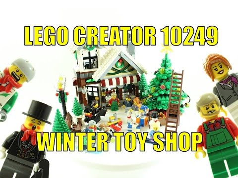 LEGO CREATOR WINTER TOY SHOP 10249 UNBOXING & REVIEW Video