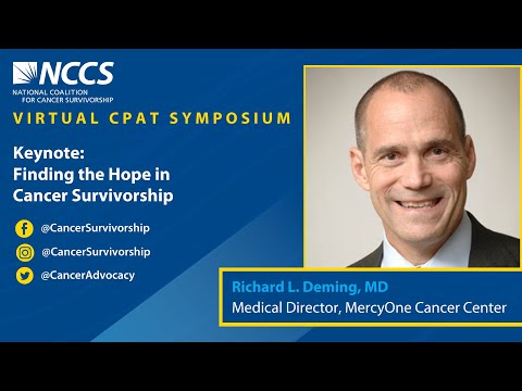 Finding the Hope in Cancer Survivorship: Richard L. Deming, MD | Virtual CPAT Symposium 2023 (4/5)