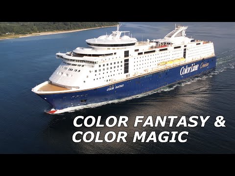 Passenger Ferries Color Fantasy & Color Magic (Kiel - Oslo)