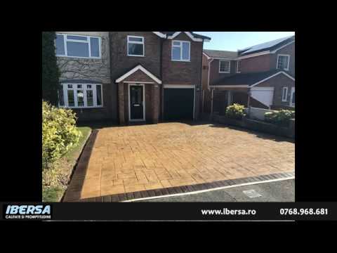 Beton amprentat Brasov