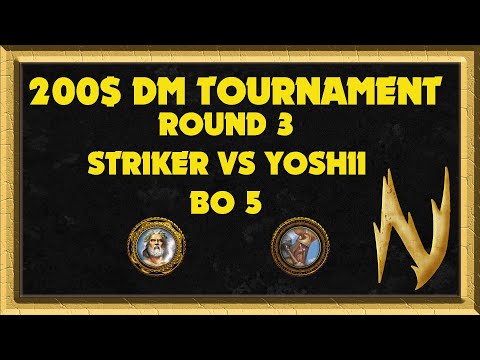 200$ March 2020 Age of Mythology Deathmatch Tournament - Striker vs Yoshii