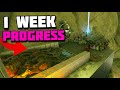 Our FIRST WEEK on MTS! ARK SURVIVAL EVOLVED