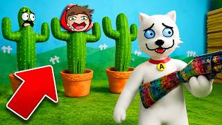SOMOS IMPOSIBLE DE ENCONTRAR!!! 🌵😂 Meccha Chameleon Escondite