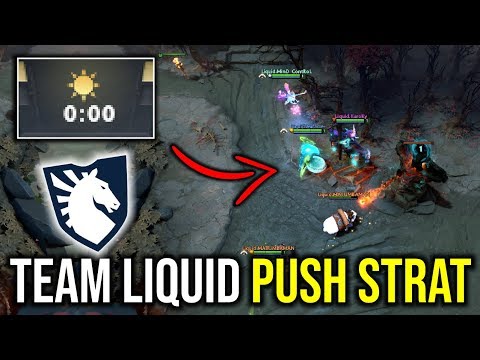 0 MIN PUSH MID..!! Team Liquid Push Strat vs EG MDL Disneyland Paris Major | Dota 2