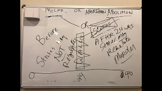 Pro-life versus Abortion Abolition. The difference why professional pro-life opposes abolition. video