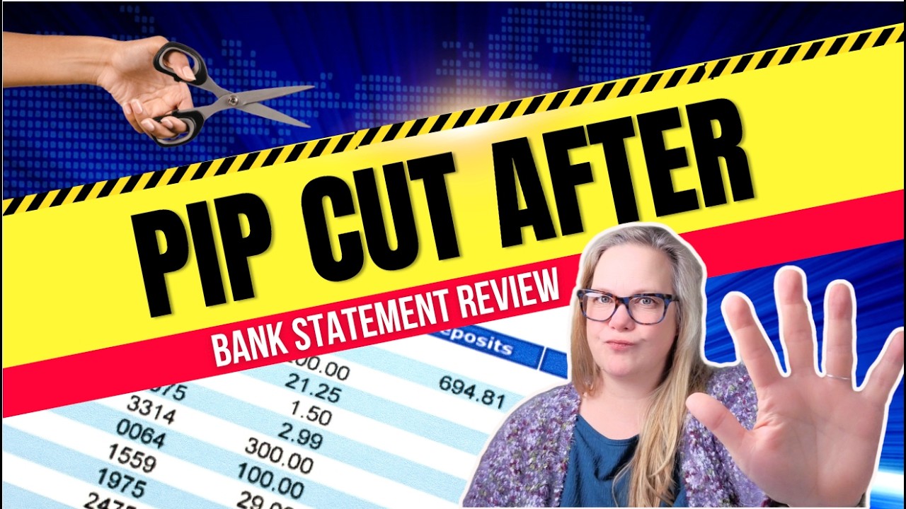 DWP Checked Her Bank Statement and Cut Her PIP because of this ONE thing #pip #bankstatements