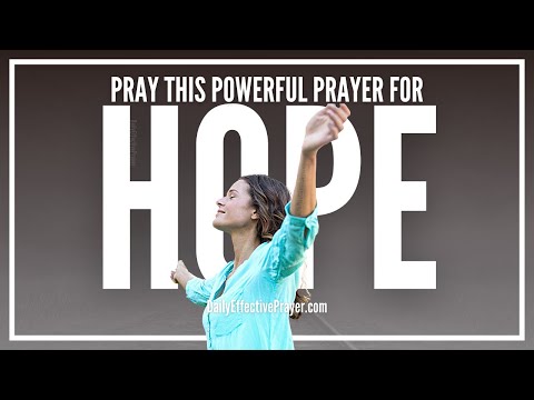 Prayer For Hope | Powerful Hope Prayer