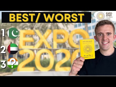I Ranked Every Pavilion at Dubai EXPO 2020