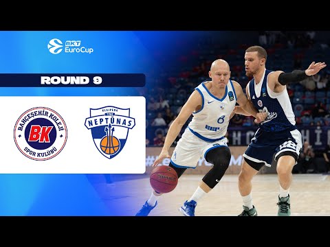 Bahcesehir College Istanbul - Neptunas Klaipeda | Round 9 | EuroCup Basketball 2025-26