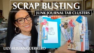 Easy Scrap Busting - Random Paper Strips To Big Impact Junk Journal Page Tabs