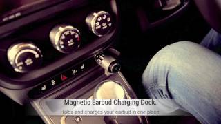 Mbeat PowerTone Mini Bluetooth Earpiece and Dual-Port Car Charger