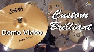 Video thumbnail for Soultone Cymbals Custom Brilliant Cymbals Demo by Soultone Cymbals