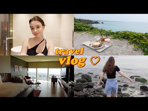 travel VLOG♡ my first trip to Jeju Island! hotel / shopping / food / my ultimate relaxation~