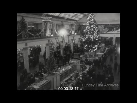 Christmas Shopping in the U.S.S.R., Russia, 1960s - Film 1032364